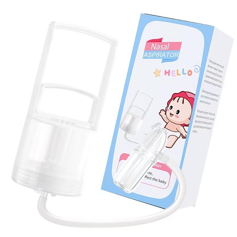 Baby Nasal Aspirator Powerful Hand Pump Nose Sucker Quiet Manual Nose Suctioners for Babies Baby Nasal Sucker Aspirator Snot