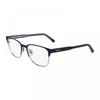 Lacoste EyegLasses RectangLe FuLL Rim  Matte BLue Frame And CLear Demo Lenses L 
