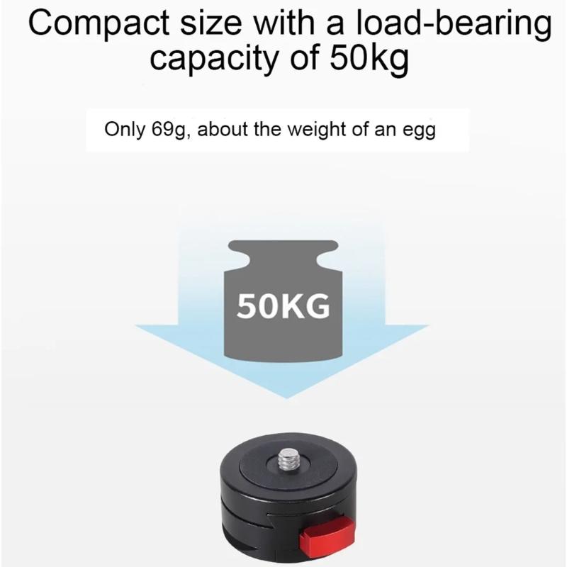 Metall V-Lock Schnellwechsel-Montageplatte Kompakter Leichter Kamera-Montageadapter Für DSLR Camcorder Stativ-Setups