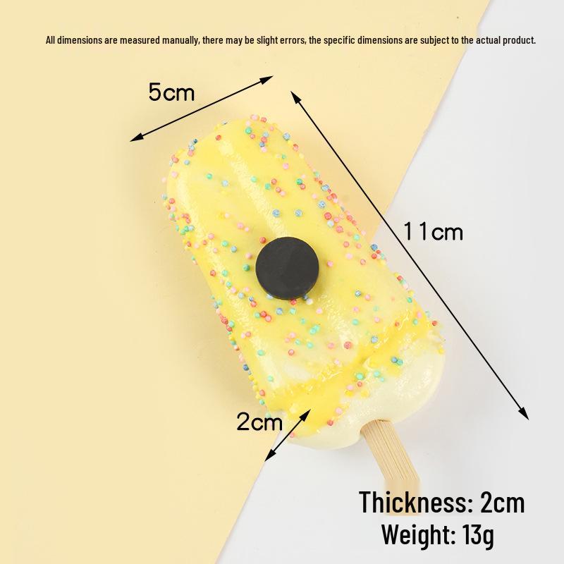 Simulation Ice Cream Refrigerator Magnet Display Prop