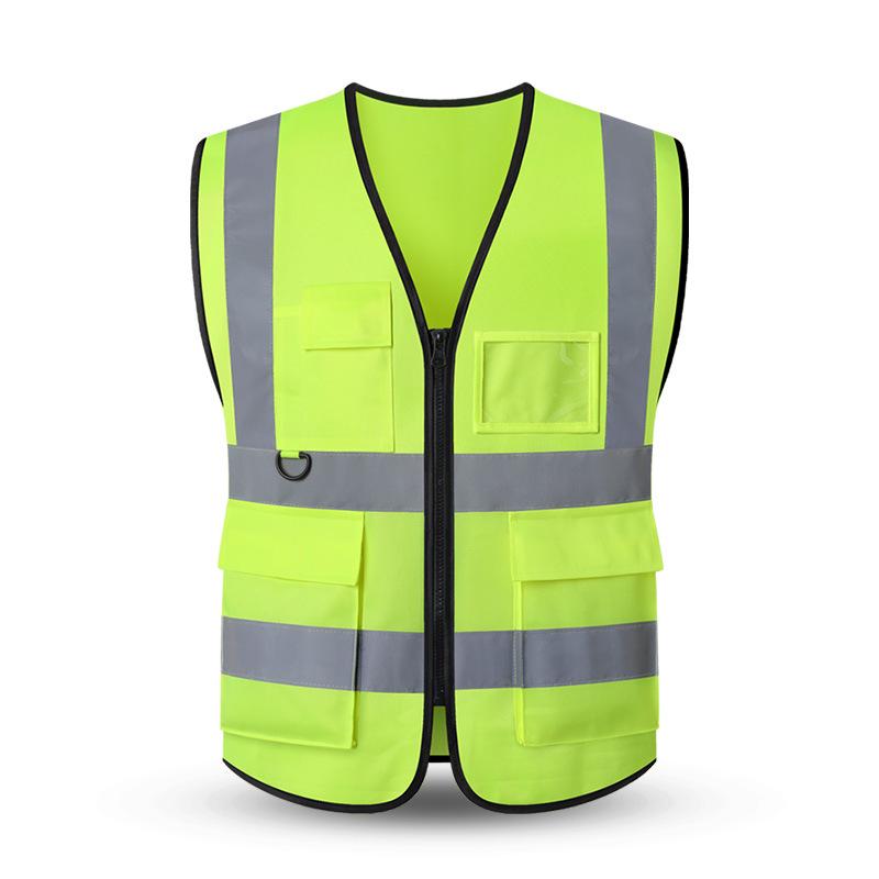 Reflective Vest for Sanitation, Gardening, Traffic, Construction, and Takeaway