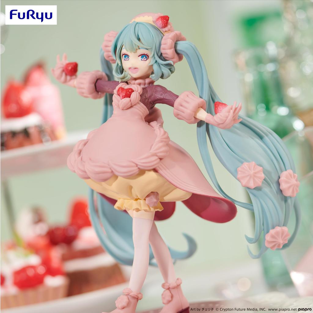 Hatsune Miku SweetSweetSweets Strawberry Chocolate Short Figure