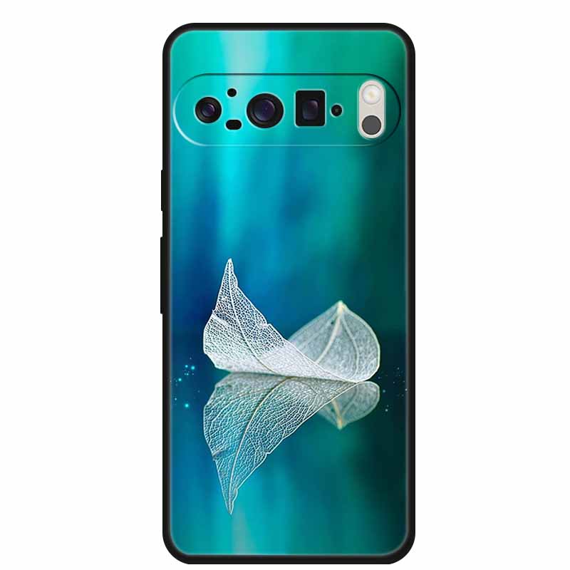For Google Pixel 9 Pro XL Case 9Pro Coque Black Silicone Soft Phone Case For Google Pixel9 Pro Pixel 6 7 8 Pro Back Cover Case