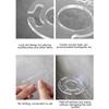 1/4Pcs Home Toothbrush Holder Rack Durable Material Reusable Carrying Holder Suitable For Bathroom Decoration