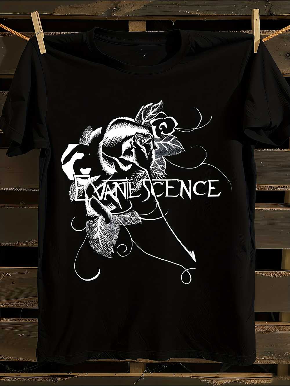 Футболка с логотипом Evanescence XXXL