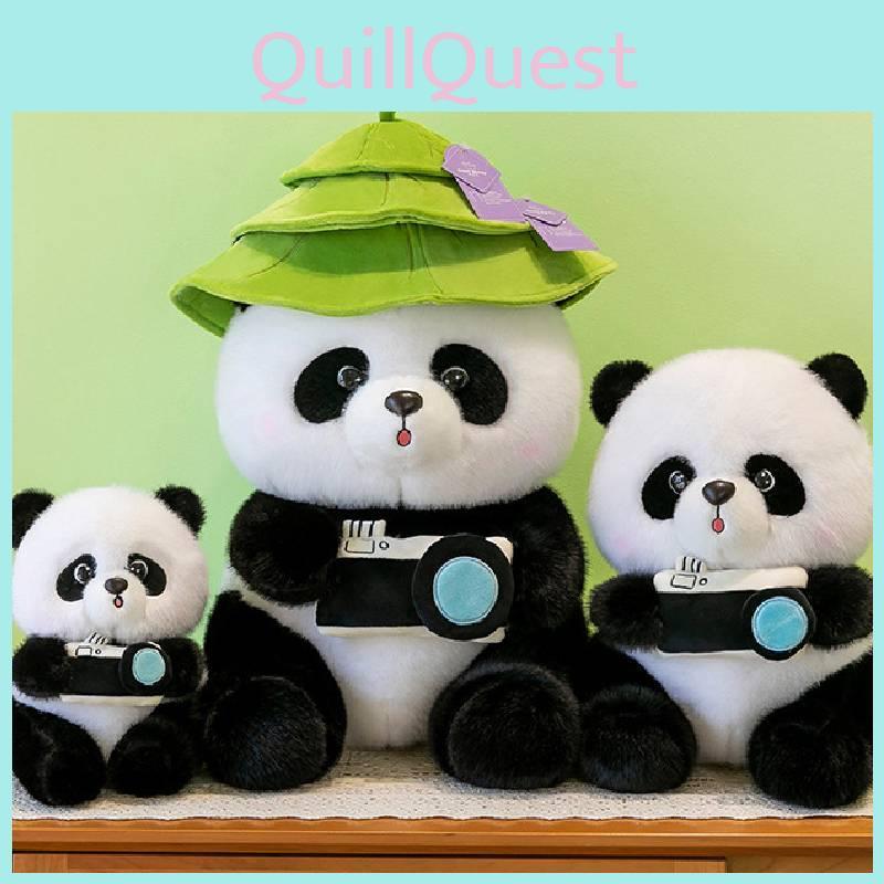 Adorable Plush Panda Toy With Camera Design Perfect For Children's Birthday Gifts