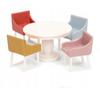 Lundby Dollhouse Furniture Set Basic Dining Room Set