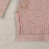 Home Autumn and Winter Foreign Trade European and American Plus size women clothing round Neck Pullover Button Decoration Sweater Knit Long sleeve