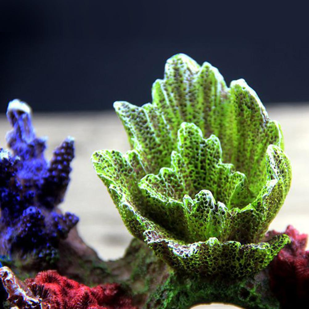 Retro Coral Rockery Crafts Resin Coral Aquarium Ornaments Artificial Coral Decoration