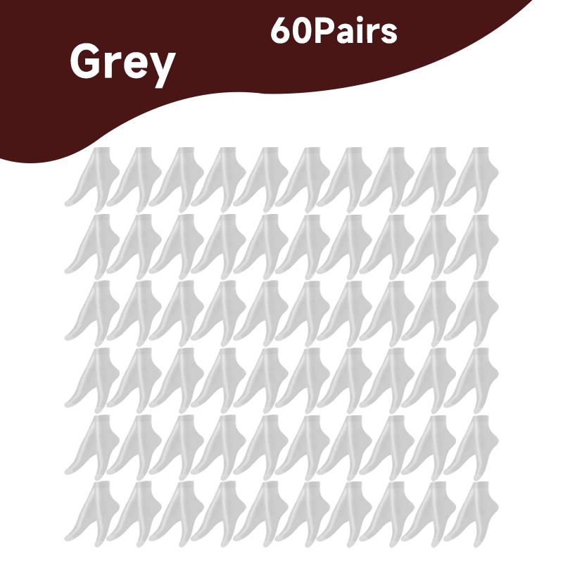 20-100Pcs Summer Socks Skin Color Transparent Ultrathin Women Crystal Silk Socks Nylon Ladies Female Summer Short Ankle Meias