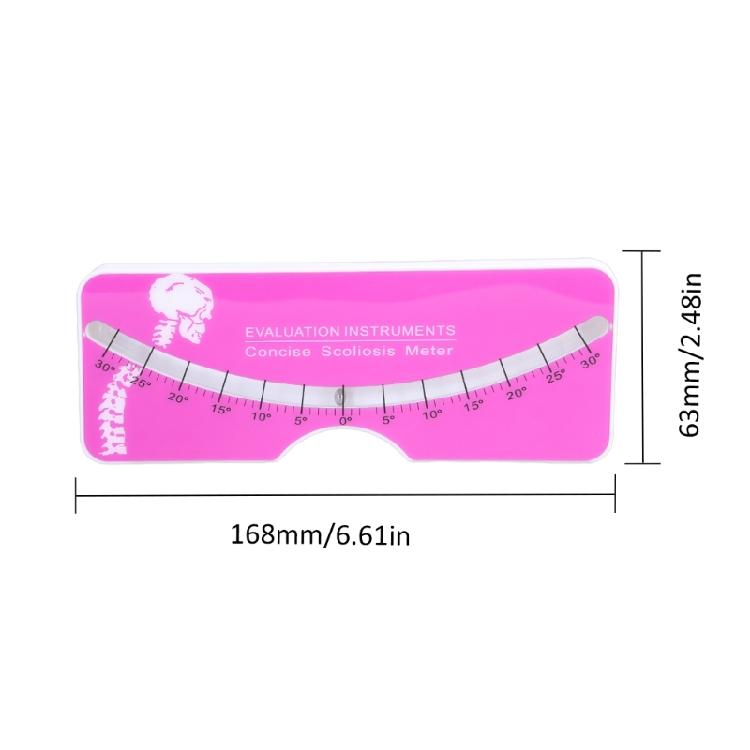 Scoliometer Medical Measuring for Back Scoliosis Diagnosis Scoliosis Evaluation