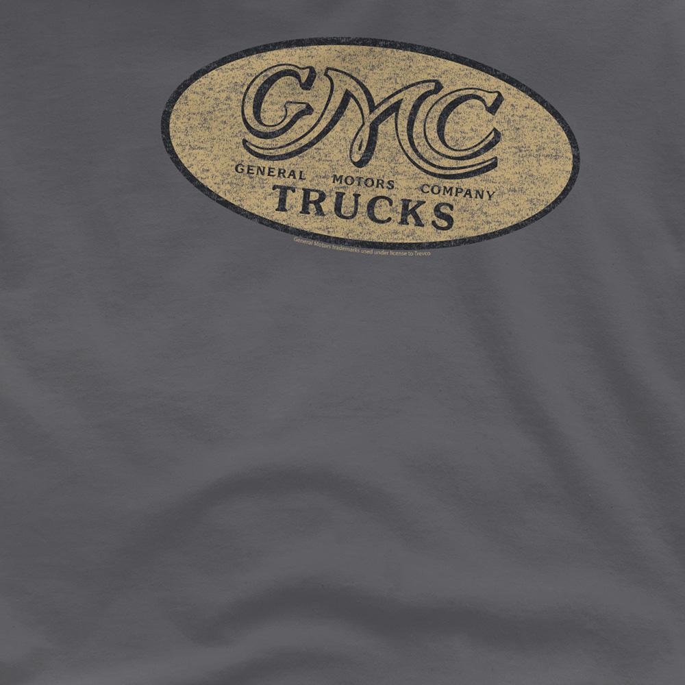 GMC Unisex Adult Oval Logo Vintage T-Shirt