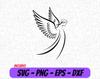 Angel PNG, Angel Wings Svg, Cricut Cut Files, Laser Engraving Clipart, Religious Eps