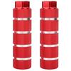 Universal Aluminium Alloy Large Hole Mountain Bike Rocket Launcher Rear Foot Pedal(Red)