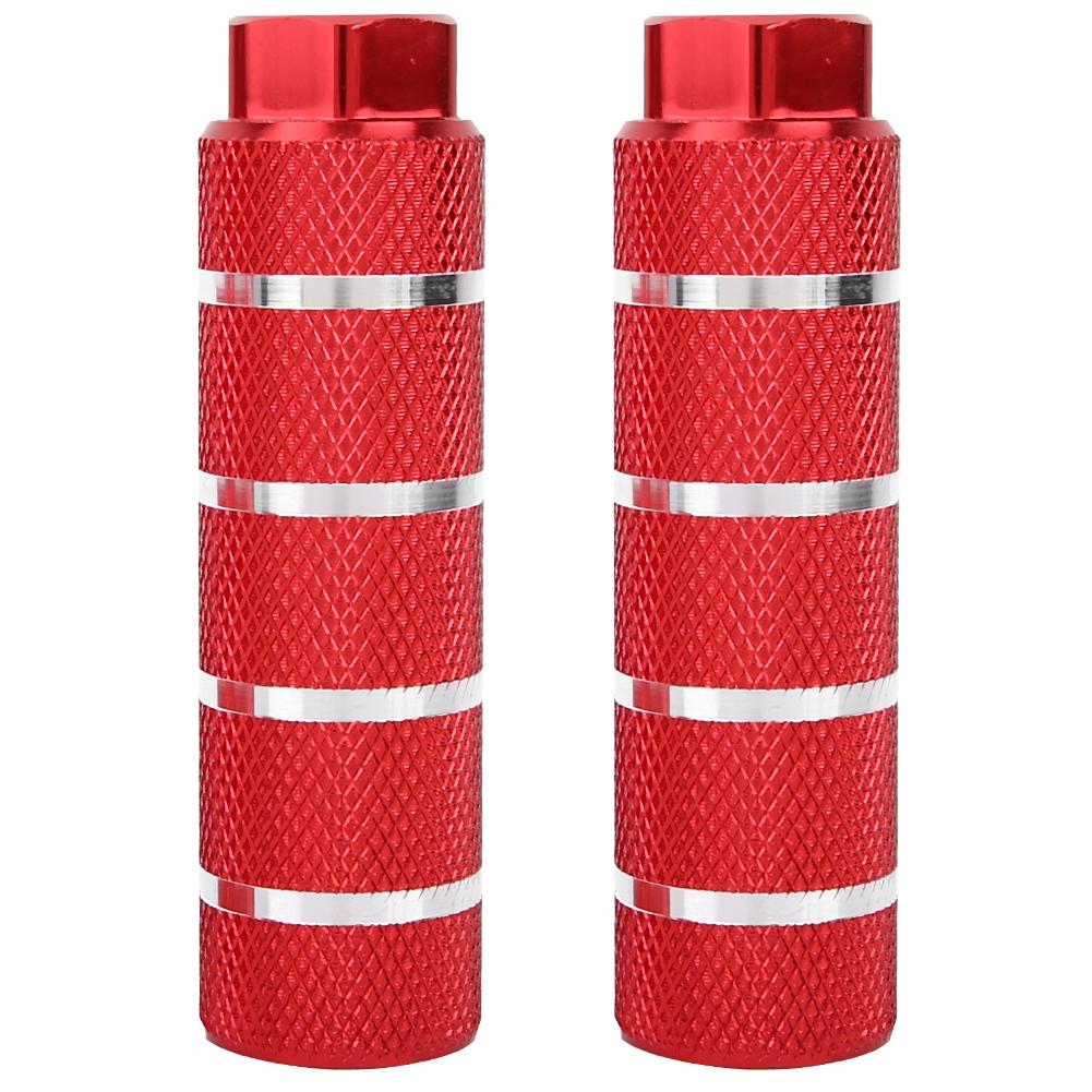 Aluminium Alloy Large Hole Mountain Bike   Launcher Rear Foot Pedal(Red)