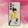 Comic C-Captain Tsubasas Phone Case For Samsung S25,S24,S21,S22,S23,S30,Ultra,S20,Plus,Fe,Lite,Note,10,9,5G Black Cover
