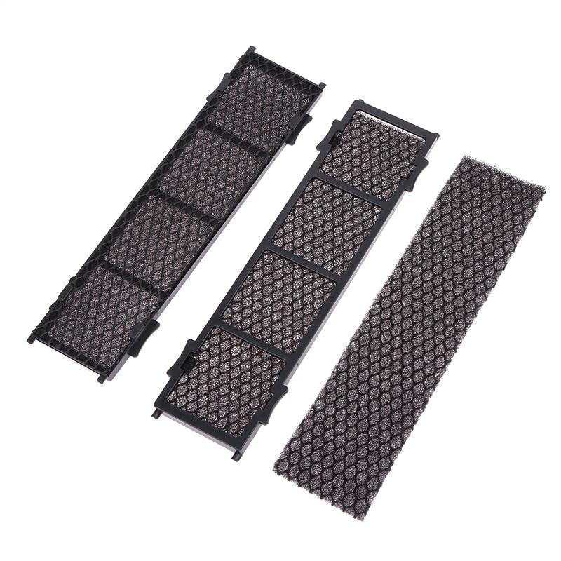 1/2Pcs Klimaanlage Filter Sterilisation Baumwolle Blatt Antibakterielle Filter Elemente Und Halter