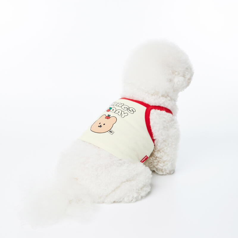 [Earp EarpXKINIKINI] КРОП-ТОП CHERRY COVY - СЛОНОВАЯ КОСТЬ(Crop Top) XL