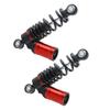 Paar 180mm Stoßdämpfer Aluminiumlegierung Hochleistungsfeder für Dirt Bike Go Kart ATV Quad Roller