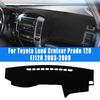 Dla Toyota Land Cruiser Prado 120 FJ120 2003-2009 Osłona przeciwsłoneczna na deskę rozdzielczą Samochodu Pokrowiec antypoślizgowy Akcesoria 2008 2007 2006 2005 2004