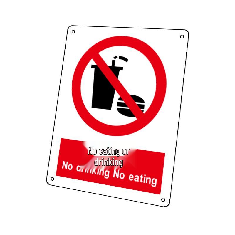 Sinal de Proibido Comer