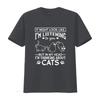 Cat Lover Cute Cats Owner T Shirt Vintage Washed Breathable Streetwear Unisex Fashion Designer Clothes Homme