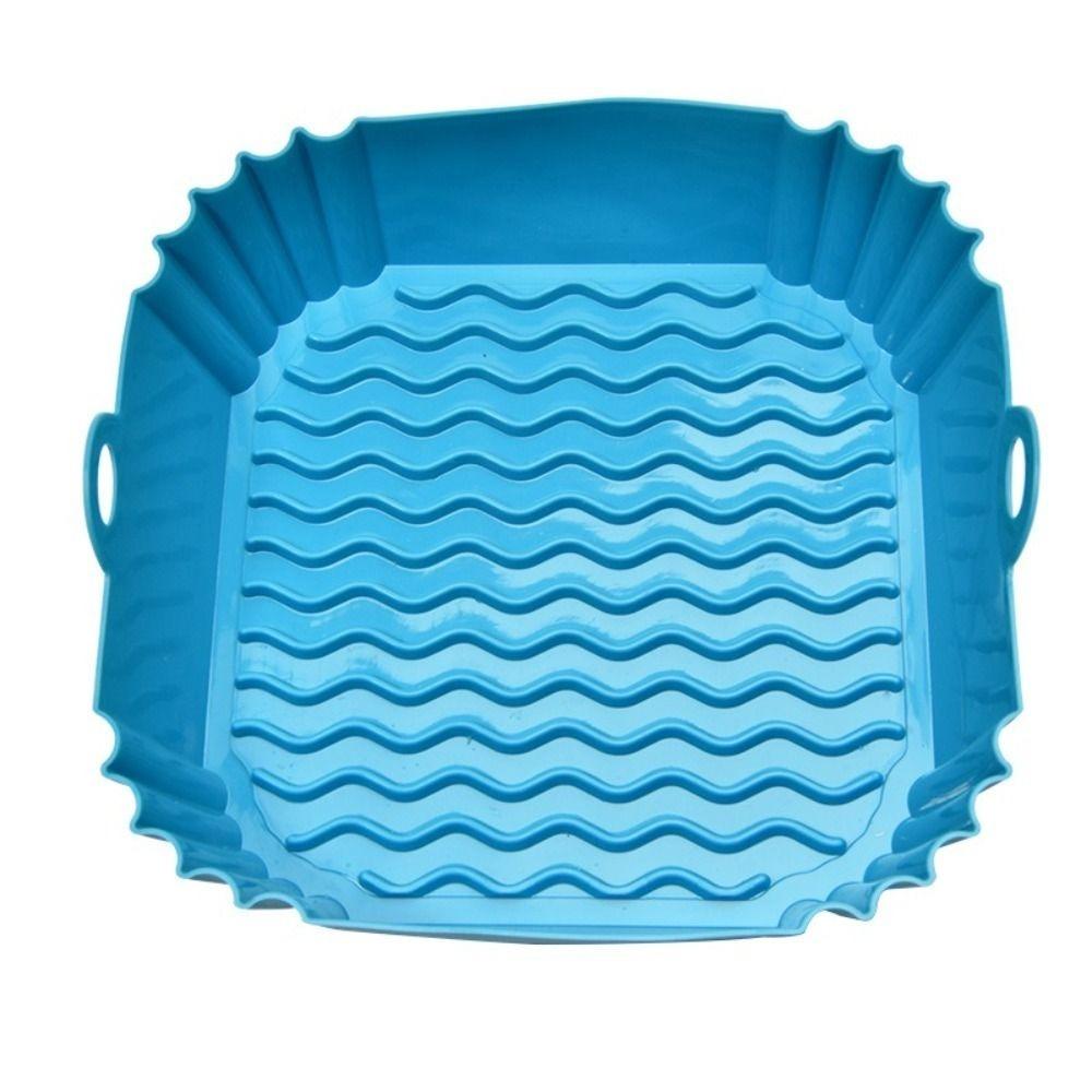 Soft Silicone Air Fryer Liners Mould Liners Baking Basket New Pizza Plate for Air Fryer