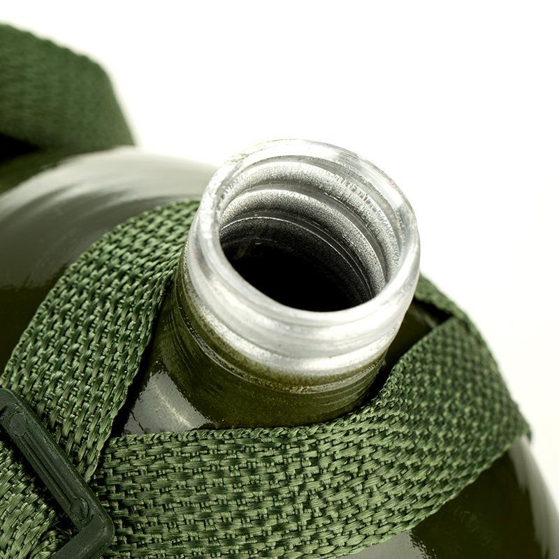 1 buc Oală de Aluminiu Veche Oală cu Mâner Grosier 87 Fierbător Protecția Muncii Antrenament Militar Sporturi în Aer Liber Capacitate Mare