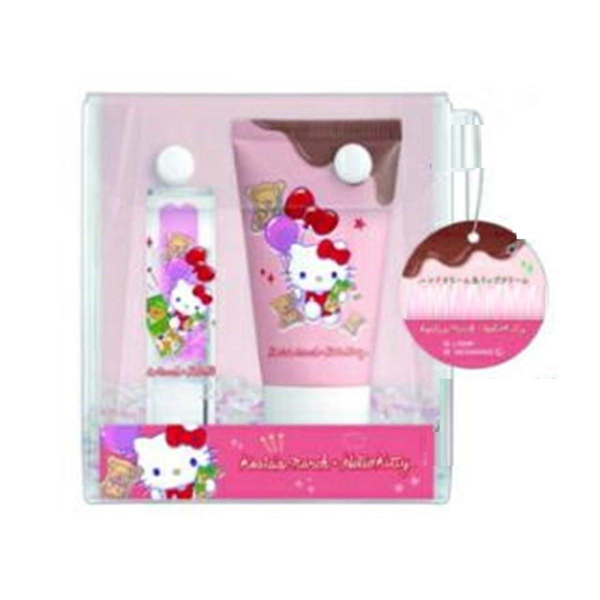 Cracks Koalas March Hello Kitty Hand Cream Lip Gift Set 344094 Lotte