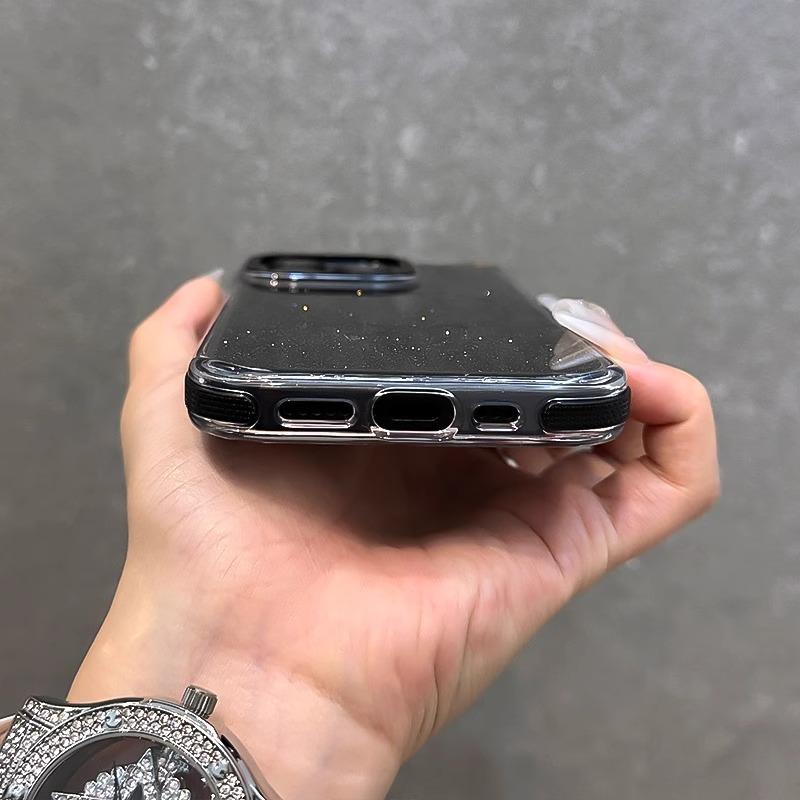 Kreatywny uchwyt z brokatem pasuje do etui na telefon komórkowy IPhone15Pro Apple 16 14ProMax Nowy magnetyczny uchwyt na ssanie 13.