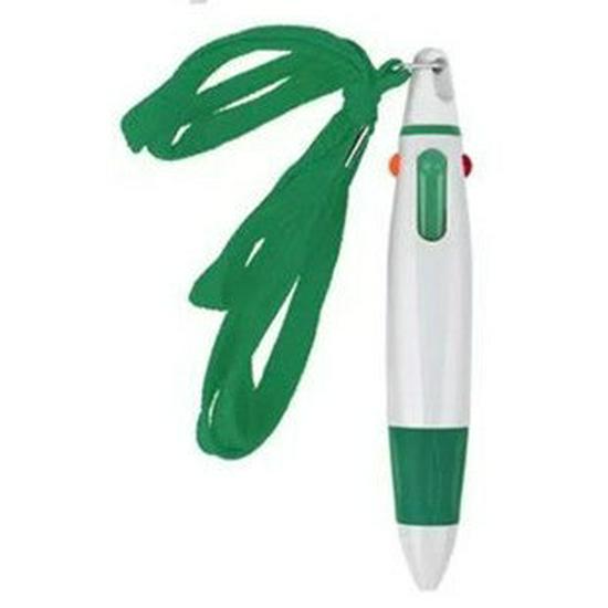 Set di Penne con Corda in Nylon Multicolore per Cancelleria e Viaggio