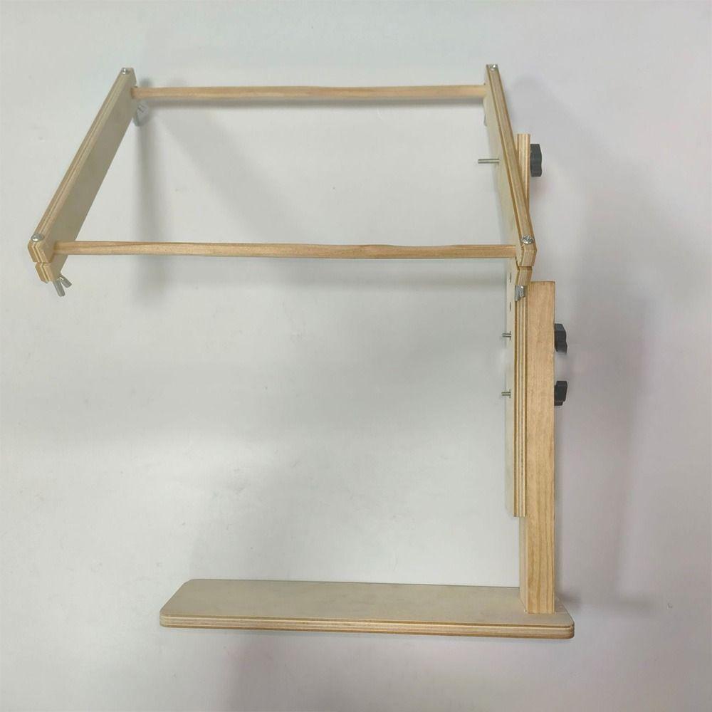 Portable Embroidery Stand Adjustable Angle Cross Stitch Stand Scroll Frame Holder Tapestry Work