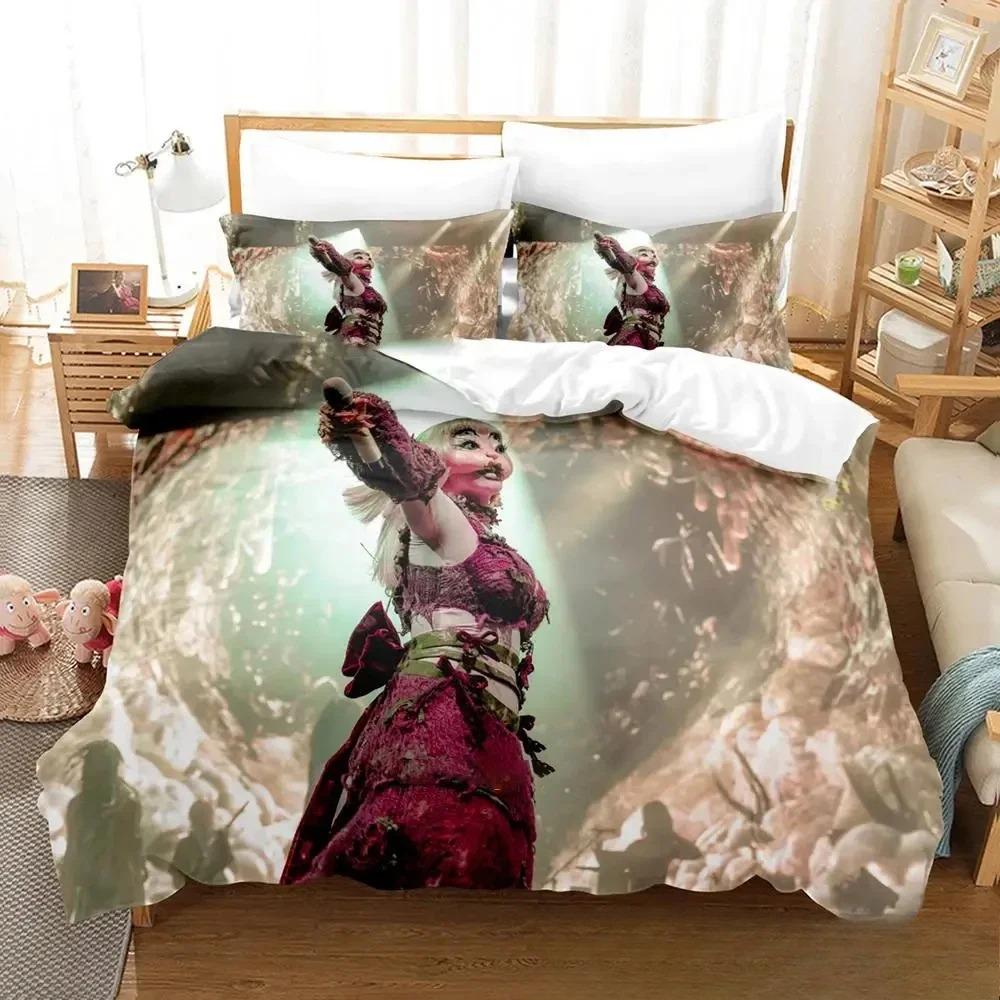 3D Print Portals Melanie Martinez Album Bedding Set Boys Girls Twin Queen King Size Duvet Cover Pillowcase Bed Boys Adult