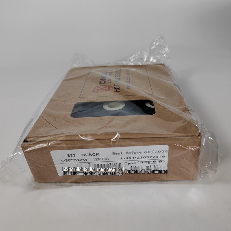 Dikai 833 High Temp Ink Roller 36x32 for MY380F Coding & DK1100B Marking/Packaging Machines