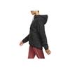 Nike Solid Color Hooded Zip-Up Drawstring Long Sleeve Sweatshirt Women Tops Black BV5267-010