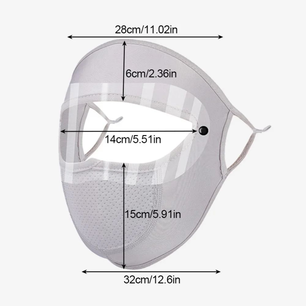 Riding Hat Anti Dust Windproof Breathable Face Mask Fleece Face Shield Cycling Cap Hood Caps