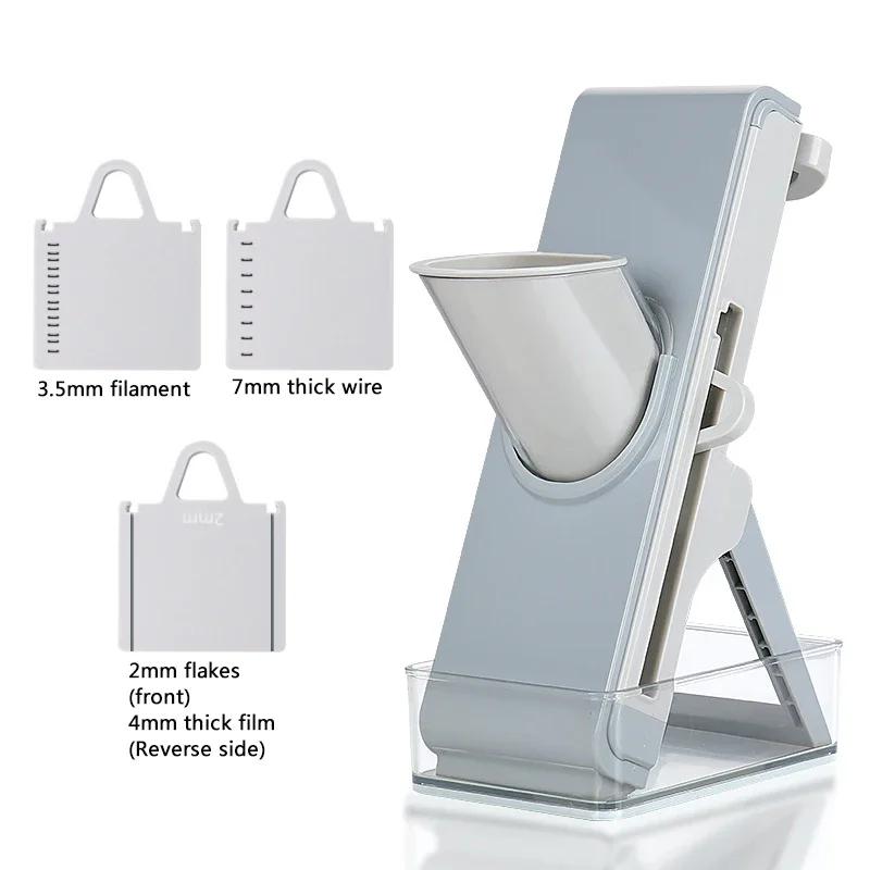 Multi functional kitchen tool Mandoline slicer, fruit and vegetable meat chopper, onion and ginger chopper, kitchen tool