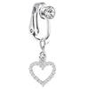 No Piercing Belly Button Clamp Easy To Wear Navel Rings Comfortable Women Body Adornment For Parties And Daily Wear