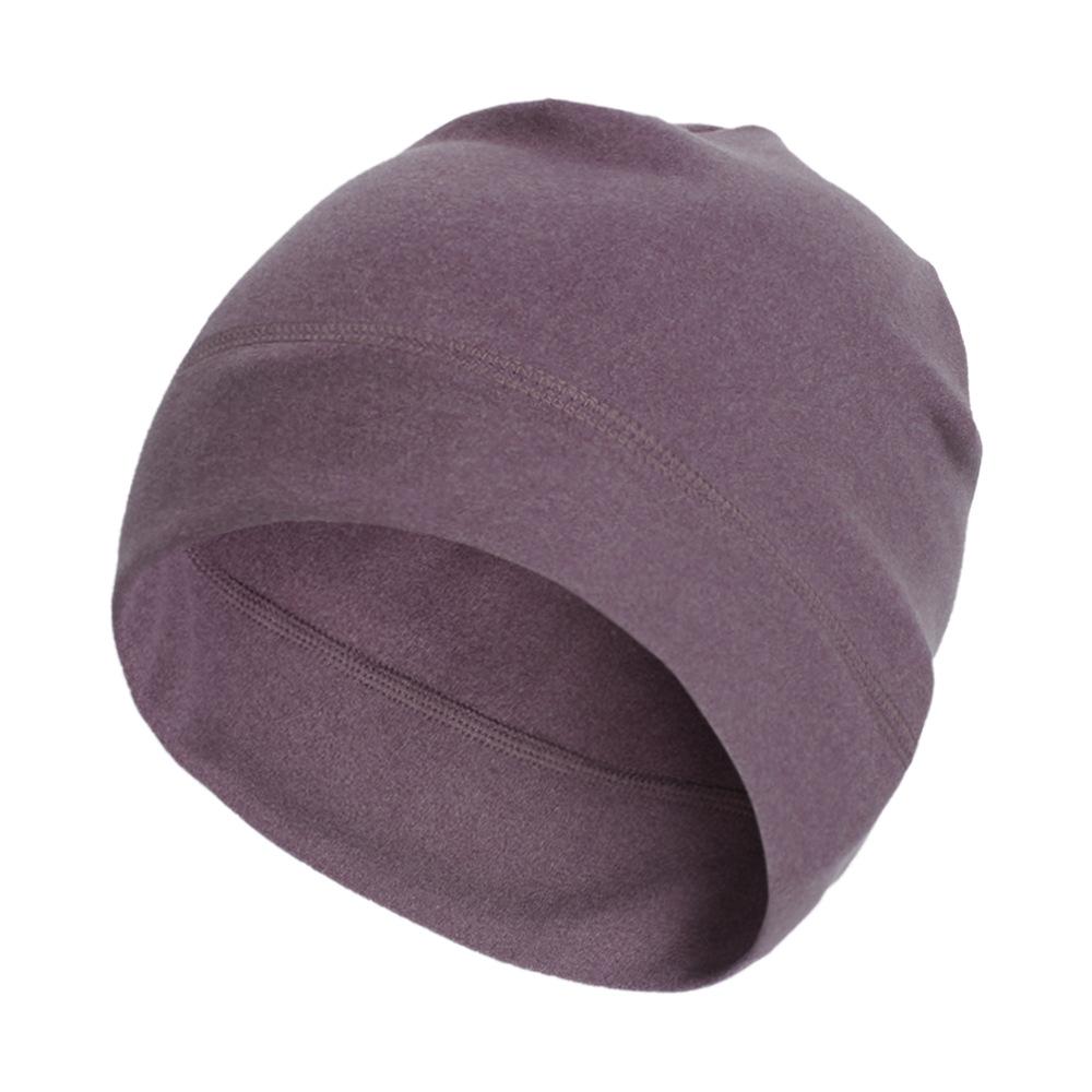 European and American Styel Men's and Women's Autumn and Winter Warm Beanie Solid Unisex Outdoor Running Cycling Hat