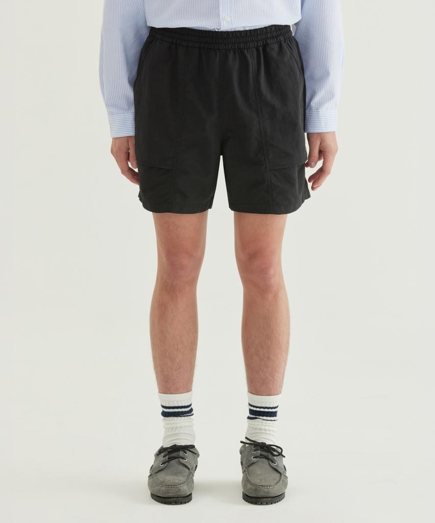 COVERNAT Utility Nylon Shorts Black