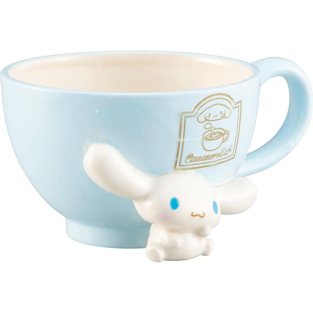 Sanrio "Cinnamoroll" Teacup/Soup Mug, Approx. 12 X 7cm, Tableware, Collectibles, Birthday Gift, San4560
