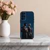D-Daft-T P-Punk-K Phone Case For Samsung S25,24,23,22,30,21,10,9,Ultra,Plus,Lite,FE,4,5 G Soft Black Case