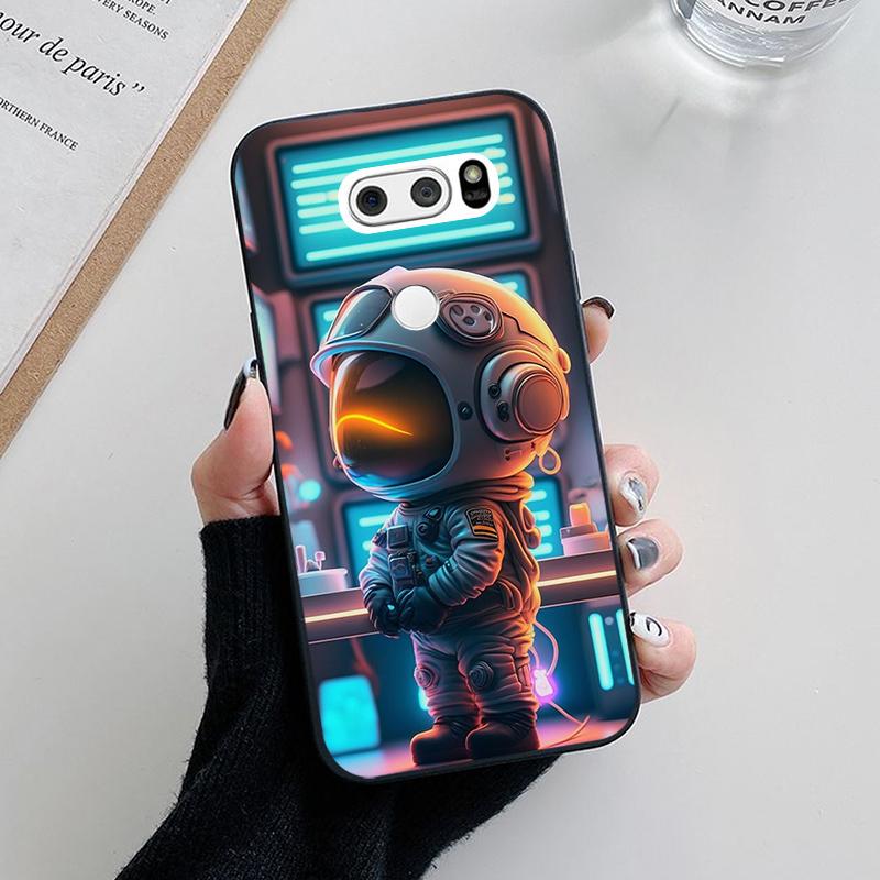 For LG V30 Plus Phone Case Lovely Panda Cartoon Painting Soft Siliocne Coque For LG V40 Thinq Cover Bumper for LG V30S V35 Thinq