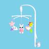 Baby Crib Mobile for Crib with Hanging Rotating Toys, Nursery Mobile with Music Box, Black and White Mobile for Baby Newborns 0-24 Months