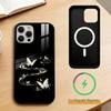 Glow In The Dark Butterfly   Phone Case For iPhone17,16,15,14,13,12,11 Plus,Pro Magnetic For Magsafe Wireless Charging