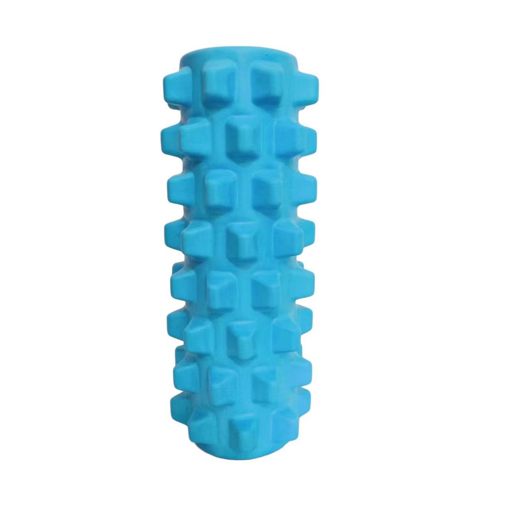 33cm EVA Foam Roller - Hollow, Solid Wolf Tooth Design for Muscle Relaxation and Yoga Fitness.
