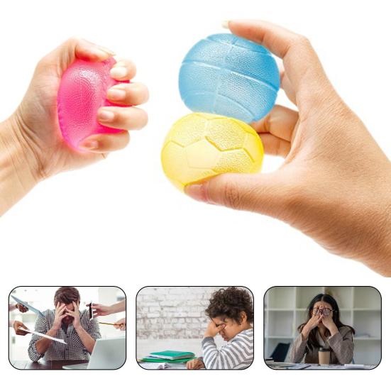 Yousheng Sports Ball Stress Relief Toy Mini Basketball Tennis Football Soccer Squeeze Fidget Toy Kids Adults Decompression Stress Ball Sports Lover