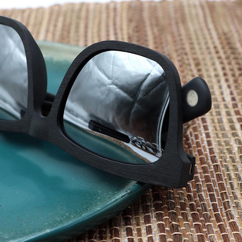 Retro Korean Style Cat Eye Sunglasses for Women - Small Pepper Design with Large Frame and Polarized Lenses