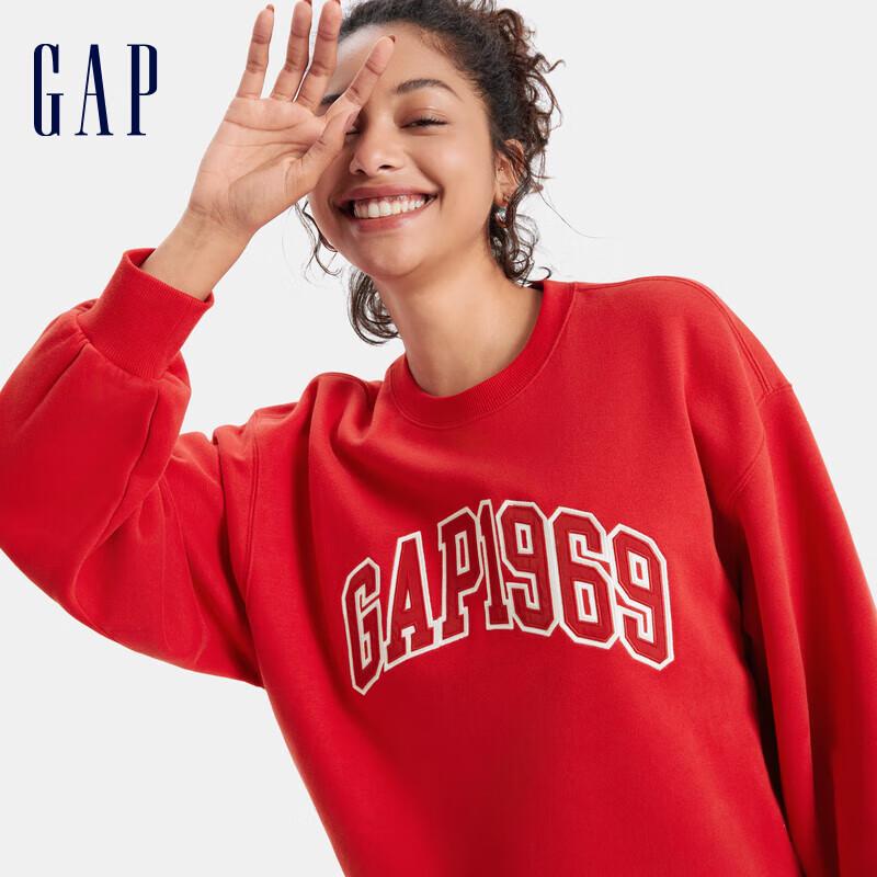 

Gap Women s 2025 Fall Fleece Logo Crewneck Sweatshirt XL (175/92A) Asian Size