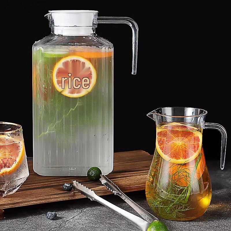 Homeglen PC Acrylic Cold Water Jug with Stainless Steel Filter Lid